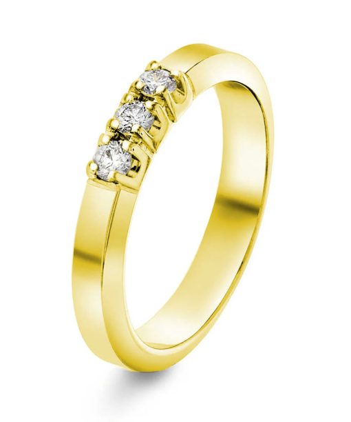 Alliansering i Gult Gull, Sigma, 0,15 ct TWSI