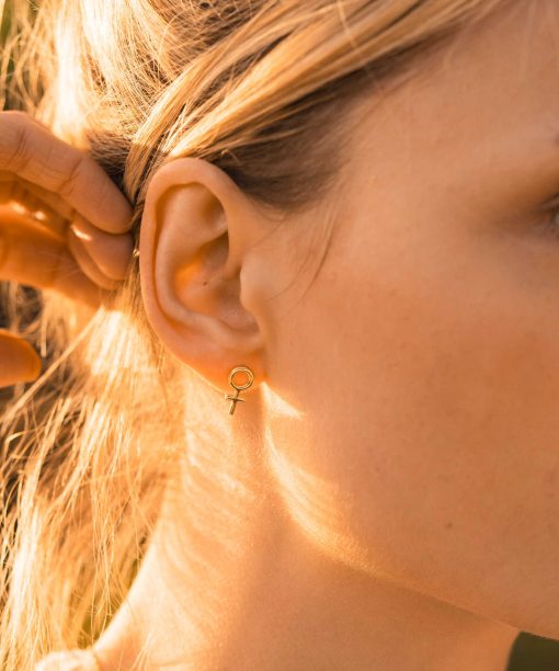 Alternative view of Femme øredobber i sølv