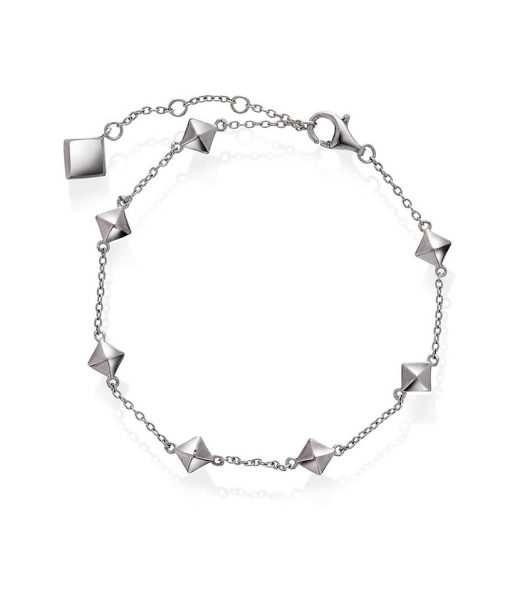 Rebel armbånd i sølv