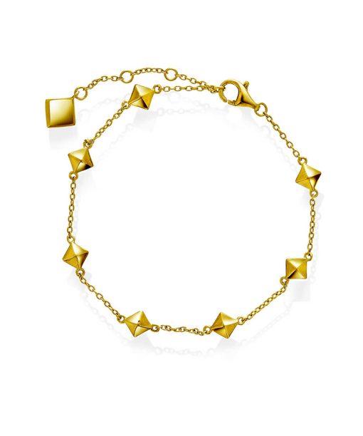 Rebel armbånd i sølv