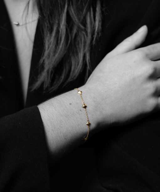 Alternative view of Rebel armbånd i sølv