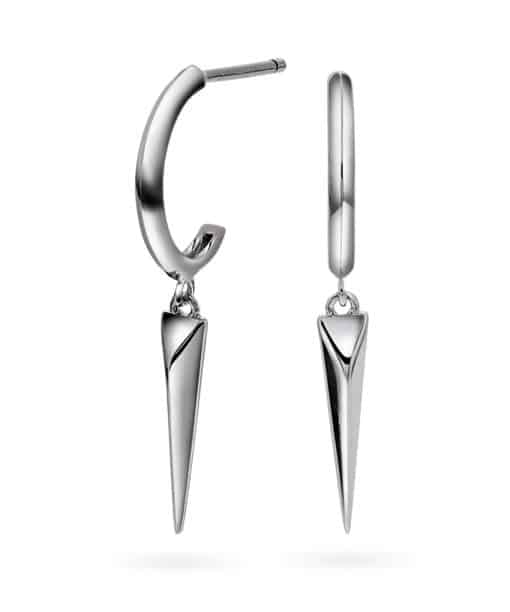 Viper øredobber i sølv