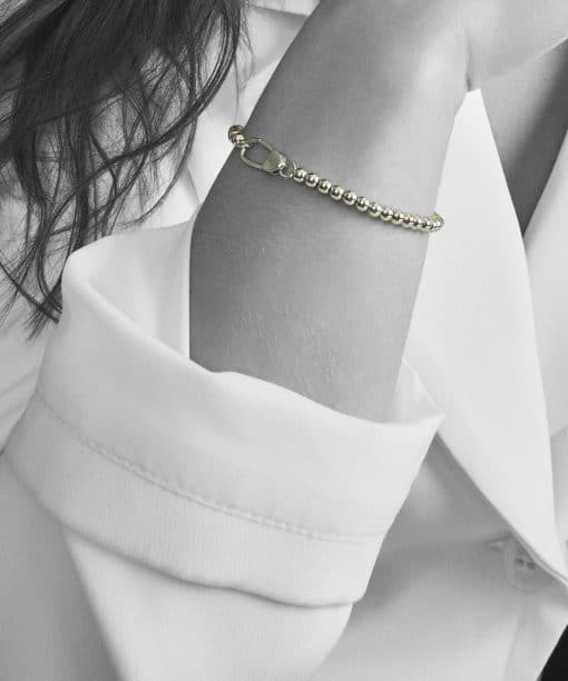 Alternative view of Ignite armbånd i sølv