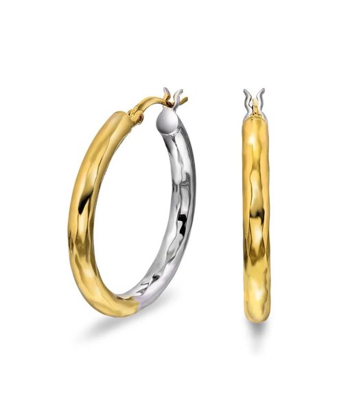 Binary øreringer i 925 sølv