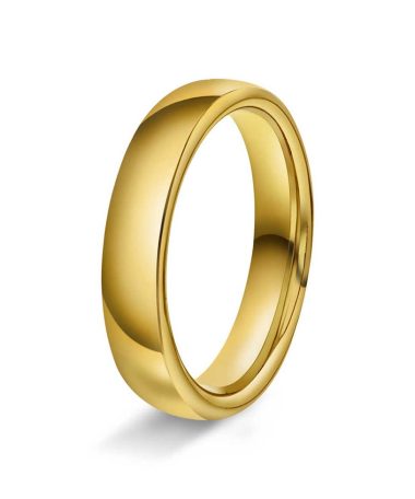 Oval 4mm polert g