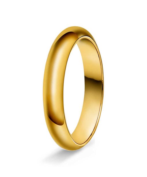 Halvr/flat 4mm polert g