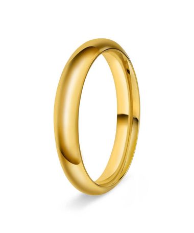 Halvrund/buet 3mm polert g