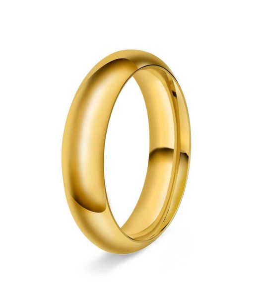 Halvrund/buet 5mm polert g