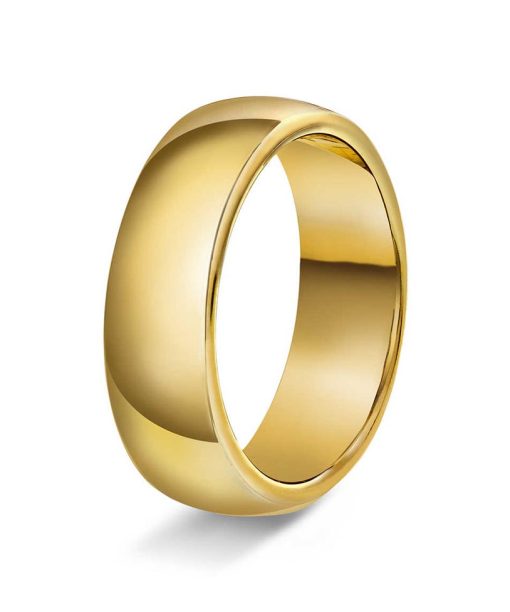 Hvelvet/flat 6mm polert g