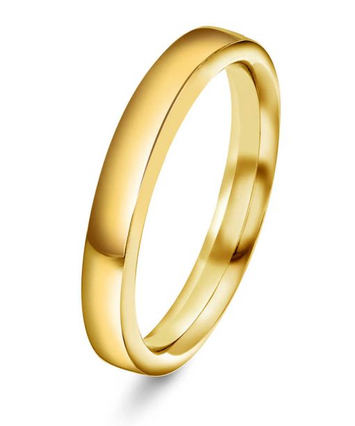 Beta, gult gull, gultgull, allianse uten sten, allianse u sten