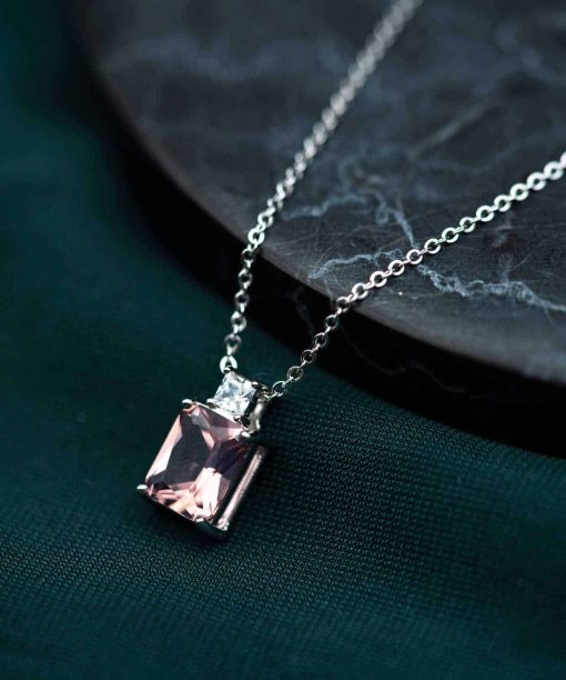 Alternative view of Alexa smykke i sølv med zirkonia