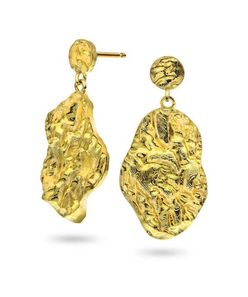 Shapes by Gulldia Crown øredobber i sølv