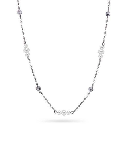 Fairy smykke i sølv med perler