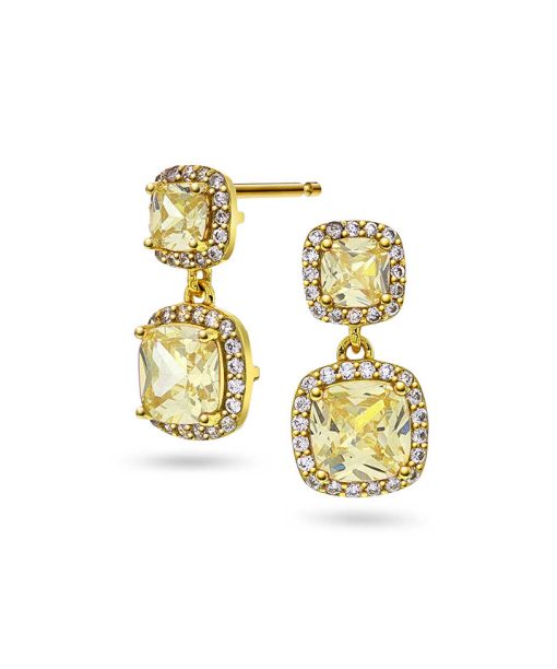 Macy øredobber i sølv med zirkonia