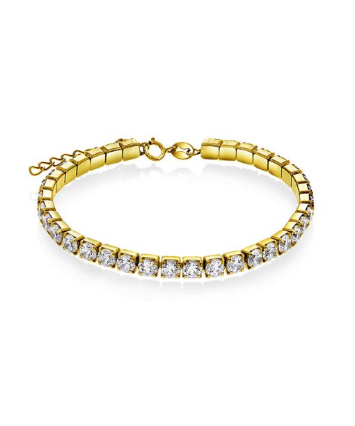 Farah armbånd i sølv med zirkonia