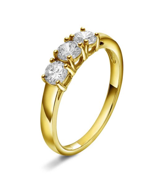 Farah ring i sølv med zirkonia