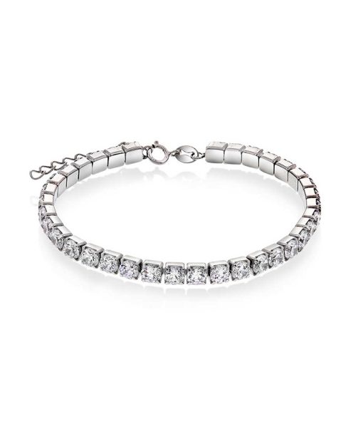 Farah armbånd i sølv med zirkonia