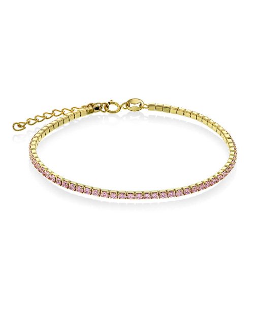 Lola armbånd i sølv med zirkonia