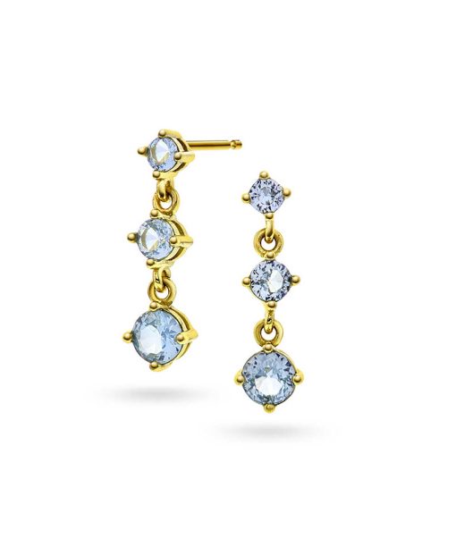 Serena øredobber i sølv med zirkonia