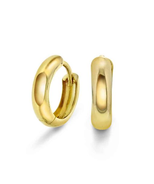 Øreringer i gull (12.3mm)