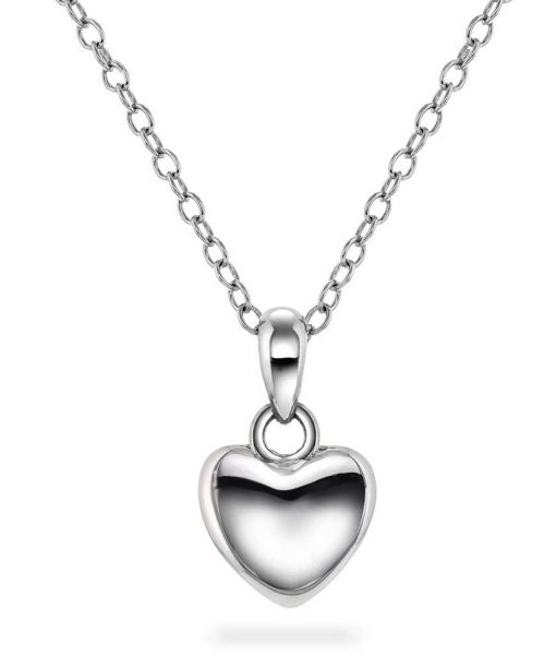 Smykke i sølv hjerte
