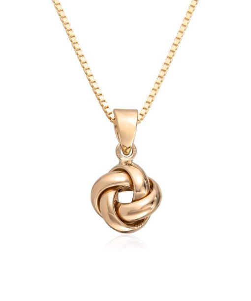 Anheng Knute i gult gull