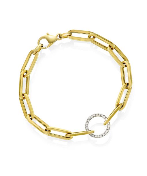 Armbånd i gull med 0,20ct WSI