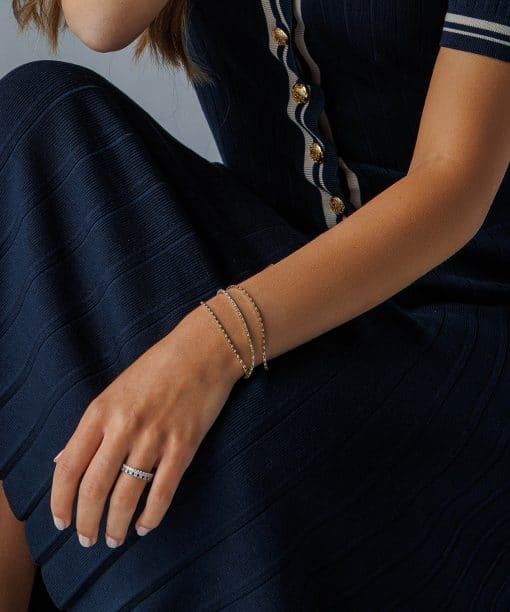 Alternative view of Tennisarmbånd i gull m/dia 0,40 ct WSI