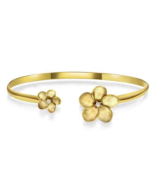 Armring i gull med diamant 0,08 WSI