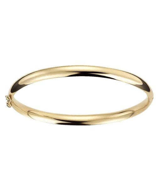 Armring i gull (6.5mm) oval