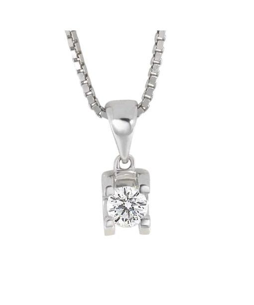 Carmen diamantsmykke i hvitt gull 0.15-0.50 ct. TW.SI