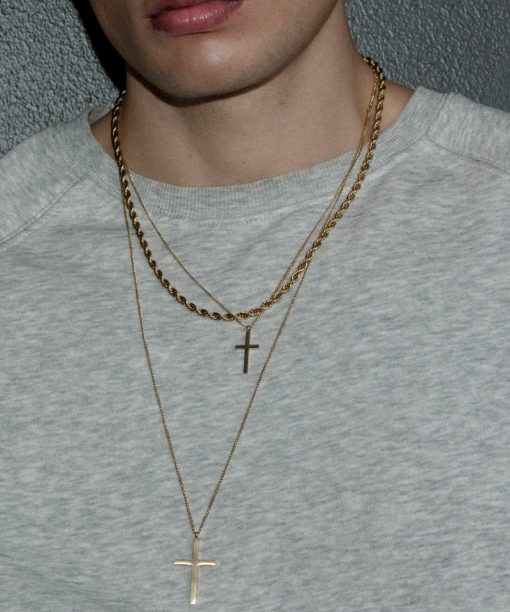 Alternative view of Arock Cross Halskjede med Korsanheng