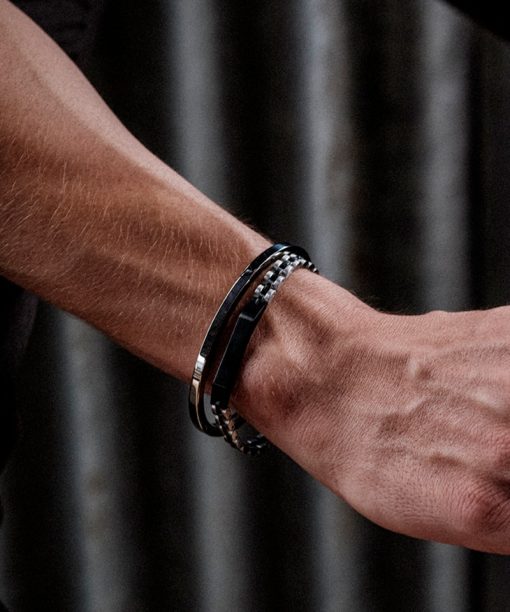 Alternative view of Arock Ben Armbånd i Stål