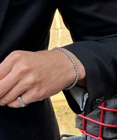 Alternative view of Arock Will Armbånd i Stål - Gullforgylt,14K
