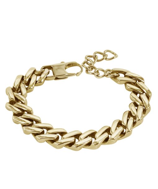 Arock Dexter Armbånd i Stål - Gullforgylt