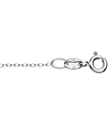 Anker kjede i sølv 1.2mm (45cm)