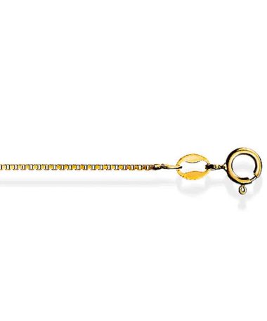 Veneziansk kjede i sølv 1mm (38cm)