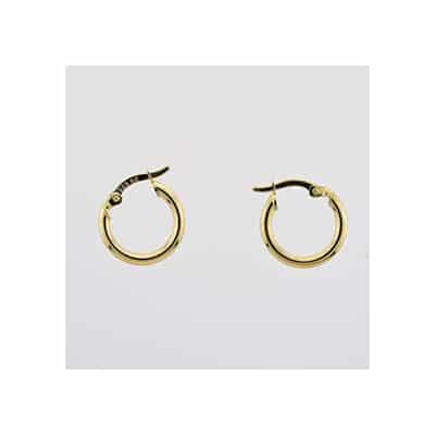 Klassiske Øreringer i Gull XS