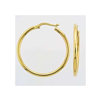 Klassiske Øreringer i Gull L