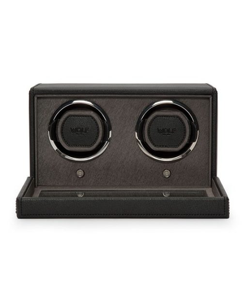 Alternative view of Wolf Cub Double Watch Winder With Cover