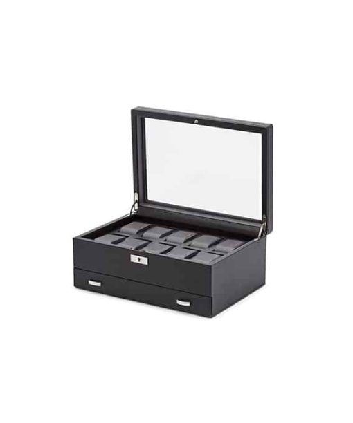 Alternative view of Wolf Viceroy 10 Piece Watch Box W/ Drawer