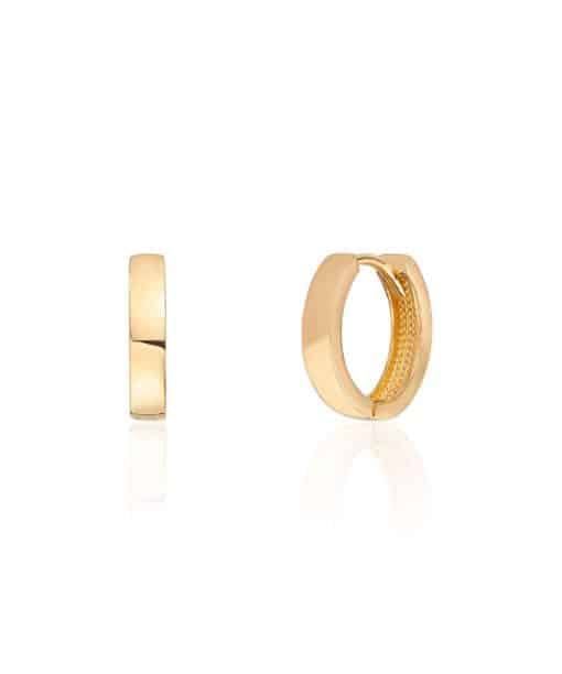 Øreringer i Gull 2.5x9mm