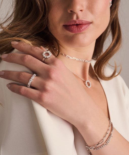 Alternative view of Sif Jakobs Ring Ellisse Cinque