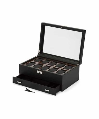 Alternative view of Wolf Oadster 10 Piece Watch Box W/ Drawer