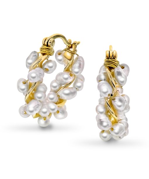 Sandra Lyng, Perledrøm øreringer i sølv