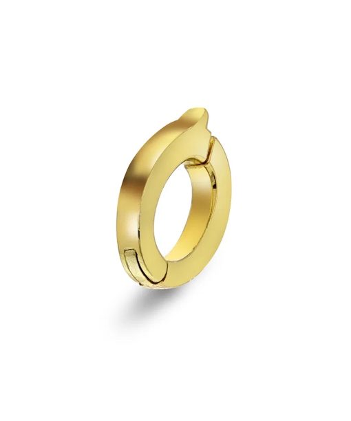 Hooked charmlås i 925 forgylt sølv