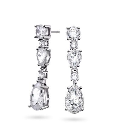 Pan Jewelry - Diva Drop øredobber i 925 sølv