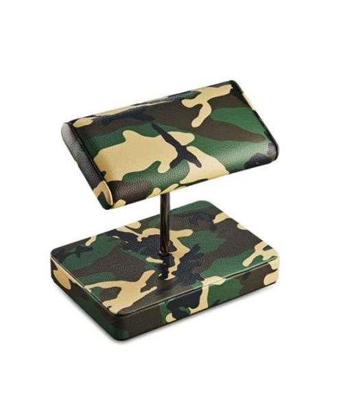 Alternative view of Wolf Elements Double Static Watch Stand Earth