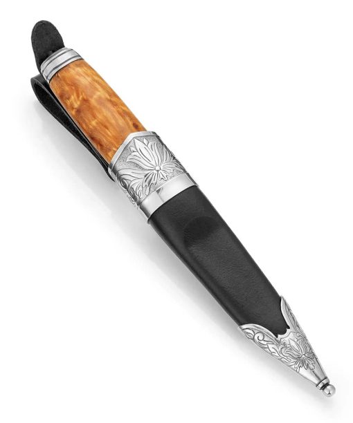 Eik Barn - Myte, slirekniv med tinndekor 5366