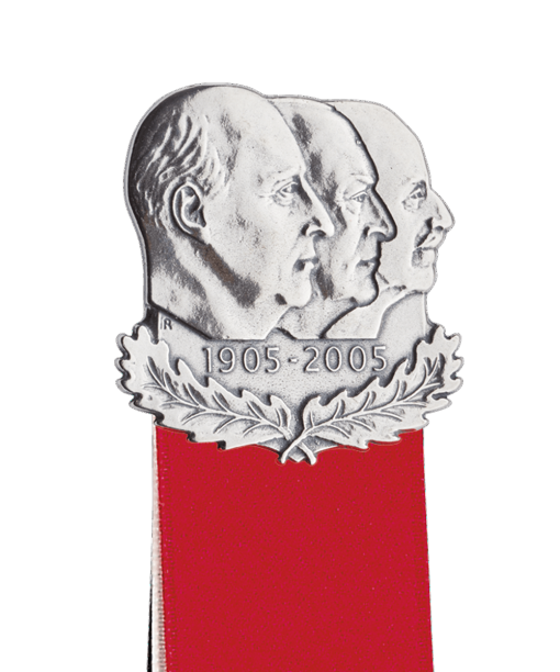 17. mai-sløyfe 3 kongar, oksidert